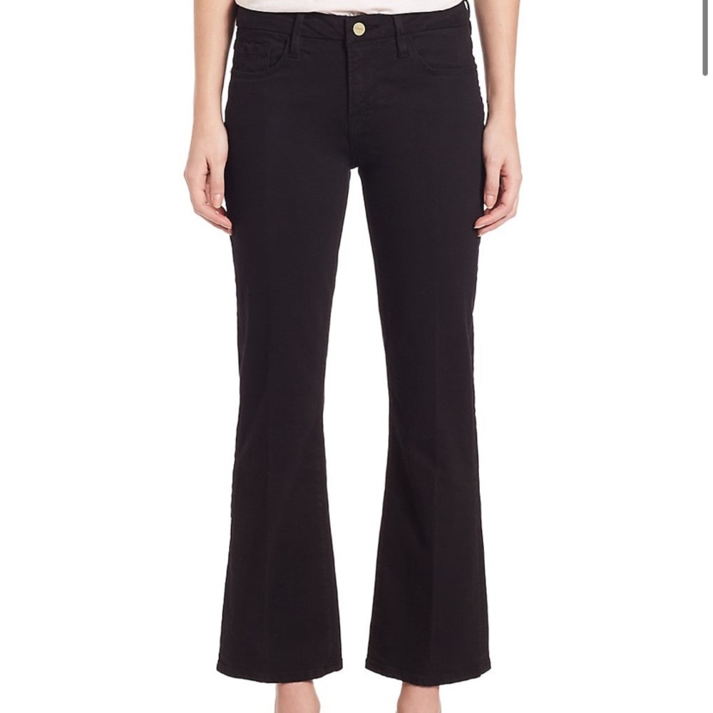 Frame Le Crop Mini Boot Cut Jean - Size 27 Noir